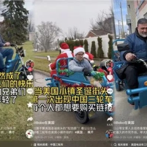 “三蹦子”在国外火了！标价可达1.2万美元，厂家称“倒车请注意”将推出英文版 ...