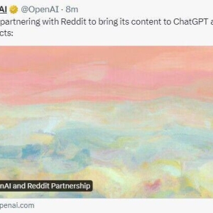 OpenAI宣布与Reddit构建合作伙伴关系