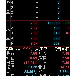 南京化纤盘中涨停走出6连板 成交额超2亿元