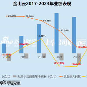 中小云厂商|金山云两大业务双双缩水、5年累亏近90亿 超百位优质客户流失、客单价持续 ...