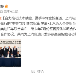 上汽奥迪将开发多款高端智能电动新车，首款产品预计2025年上市 ...