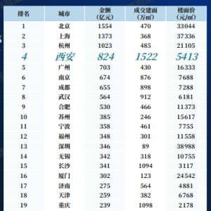 西安楼市2024