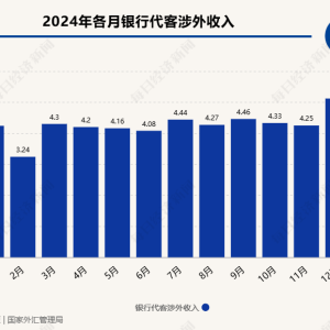 去年12月银行结汇16272亿元，年末人民币汇率指数（CFETS）较年初上涨 ...