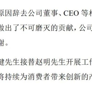 荣耀正式官宣“换帅”：由前华为悍将李健接任！赵明内部发文：将离开荣耀，未来规划修 ...