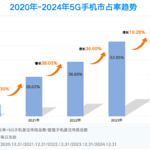 每日互动大数据2024年度5G智能手机报告：强者恒强，格局生变 ...