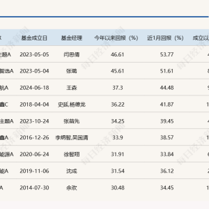 主动权益基金要打“翻身仗”了？业绩持续回春，有产品近一月涨超50% ...