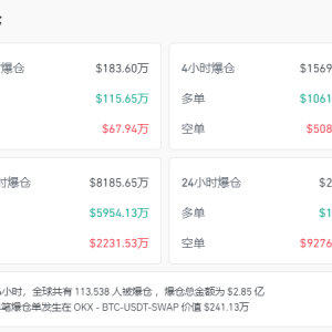 超11万人爆仓！比特币跌破96000美元！这一国突然宣布