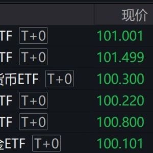 货币型ETF早盘大幅回落，广发货币ETF跌逾6%，融通货币ETF、国联日盈货币ETF跌逾4% ...