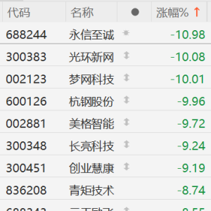DeepSeek概念股回调：永信至诚、光环新网跌超10%，梦网科技、杭钢股份跌停，美格智能 ...
