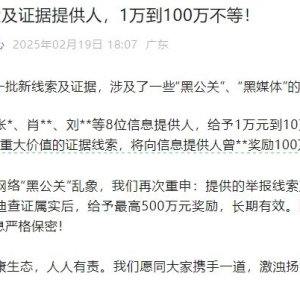 比亚迪奖励9名“黑公关”线索提供人，其中一人获100万元