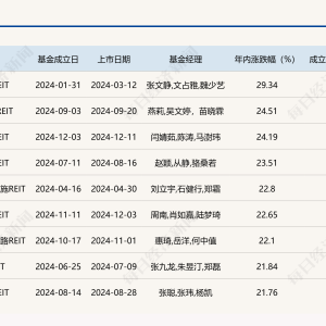 近20个交易日累计上涨20%！多只公募REITs扎堆提示风险