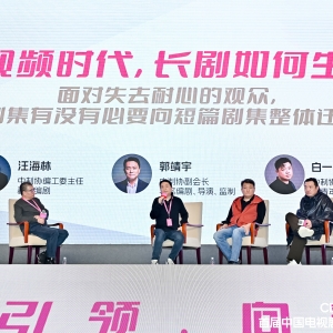 首届电视剧制作产业大会“热议”：长剧短剧集“长短之争”与AI冲击 ...