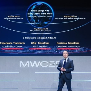 华为MWC25发布AI-Centric 5.5G方案 首创基站"零比特零瓦特"节能标准 ...