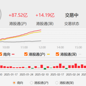 港股三大指数低开低走，恒生科指大跌2.98%！南下资金净买入港股超100亿港元 ...