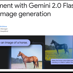 “唠嗑式P图”，修图改图“动口不动手”！每经记者实测Gemini 2.0 Flash图像生成器： ...