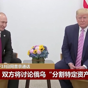普京与特朗普通电话！欧盟主席冯德莱恩强硬表态