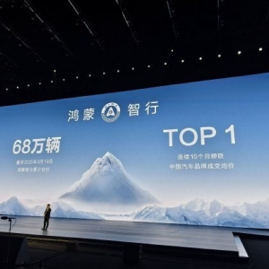 余承东：鸿蒙智行累计交付68万辆，连续10个月蝉联中国汽车品牌成交均价第一 ...