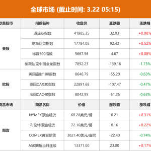 全球市场：美股三大指数收涨 热门中概股多数下跌 特斯拉涨超5% ...