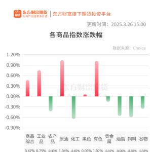 期市收评