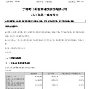 大增超30%！“宁王”最新公布→