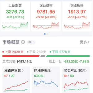 A股收盘2420只个股上涨！这个板块爆发，多股涨停！