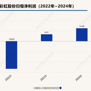 两连盈后，咸阳彩虹48.49亿卖“面板”