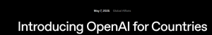 OpenAI计划向世界输出“星际之门” 初期目标启动10个AI基建项目 ...