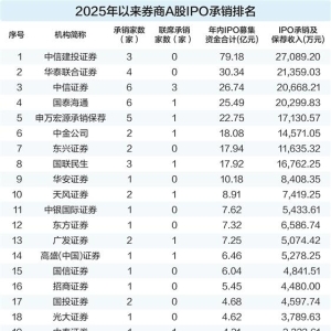 IPO业务回暖 上半年券商投行业绩收获“安全垫”