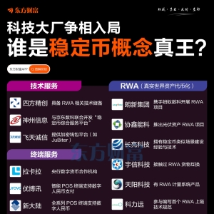 科技大厂争相入局！谁是稳定币概念“真王”？