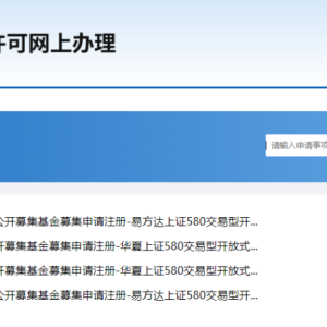 超级巨头大动作！华夏、易方达基金出手 申报上证580ETF等产品 ...