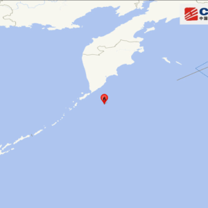 中国地震台网自动测定：千岛群岛以东附近(北纬49.42度，东经158.42度)发生6.7级左右地 ...