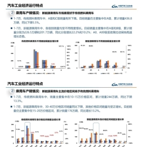 中汽协：1-7月零跑销量反超理想，新能源车销量集中在15-20万价格区间 ...