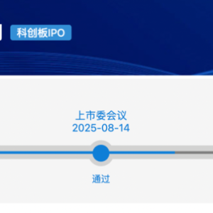 “科创板八条”后 首家未盈利拟IPO企业过会！