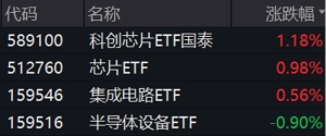 国产算力引领价值重估，关注科创芯片ETF国泰（589100）、芯片ETF（512760） ...