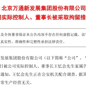 万通发展举行投资者说明会，管理层回应“转型不会受近期突发事件影响” ...