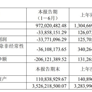 神州细胞上半年净利润同比降127% 公司称“在研产品BD竞争较激烈” ...