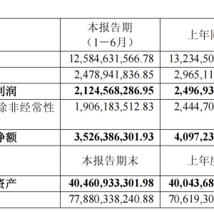 招商轮船上半年净利同比降近15% 油运和散运市场低迷成主因