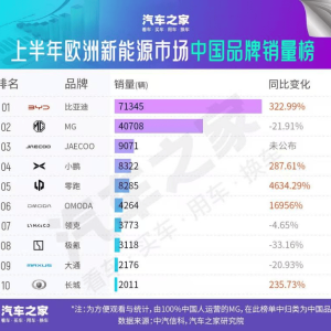 重大突破！比亚迪引领欧洲新能源市场