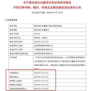 首批浮费基金开放申赎，考验业绩的时刻到了，谁领跑？谁垫底？ ...