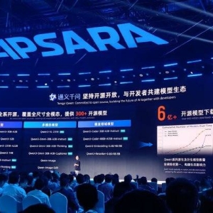 阿里云CTO周靖人：通义千问已开源300+模型，累计下载量超6亿