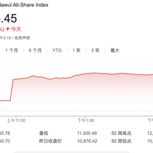 沙特股市飙升 百亿美元闸门将打开？
