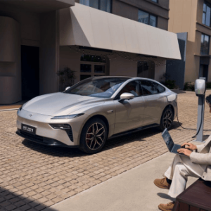 安全配置拉满！东风奕派 eπ007，15 万级纯电轿跑，年轻人首台放心选 ...