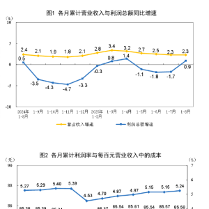 国家统计局：2025年1—8月份全国规模以上工业企业利润增长0.9% ...