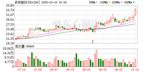 利好消息提振 尾盘异动！依依股份直线拉升涨停！