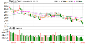 伊朗限气进度不及预期 甲醇维持底部震荡