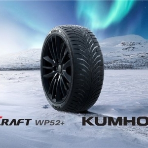 锦湖轮胎Wintercraft WP52+荣获《汽车画刊》杂志冬季胎测试最高评级“典范”级 ...