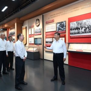 习近平在广东省梅州市考察调研