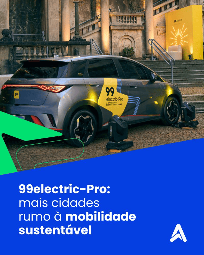 99电动出行品类“99electric-Pro”覆盖更多巴西城市