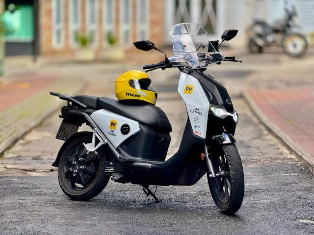 99与Riba Brasil联合在巴西贝伦投放的纯电动摩托车
