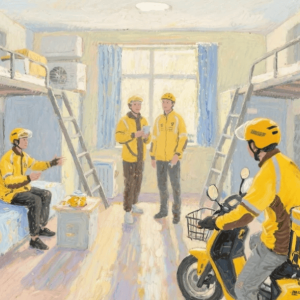 骑手成外卖大战最大赢家？福利卷出新高度，每月700元就能住北京热门商圈公寓 ...